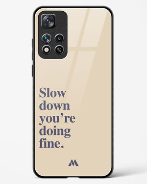 Slow Down Glass Case Phone Cover (Xiaomi)