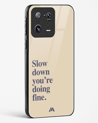 Slow Down Glass Case Phone Cover (Xiaomi)