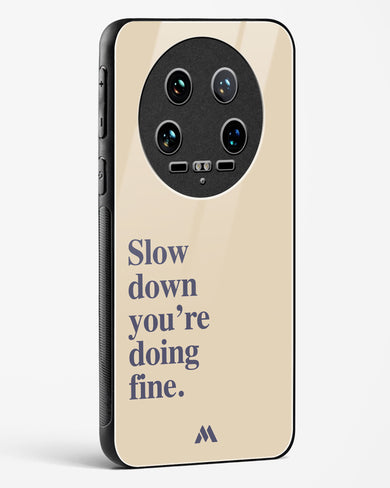 Slow Down Glass Case Phone Cover (Xiaomi)