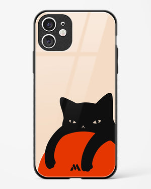 Purrfect Chill Glass Case Phone Cover (Apple)