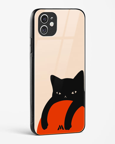 Purrfect Chill Glass Case Phone Cover (Apple)