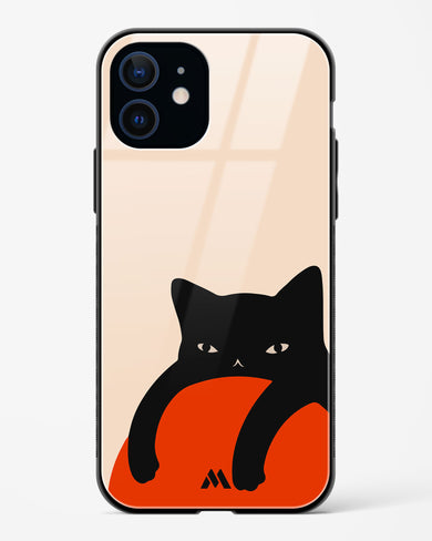 Purrfect Chill Glass Case Phone Cover (Apple)