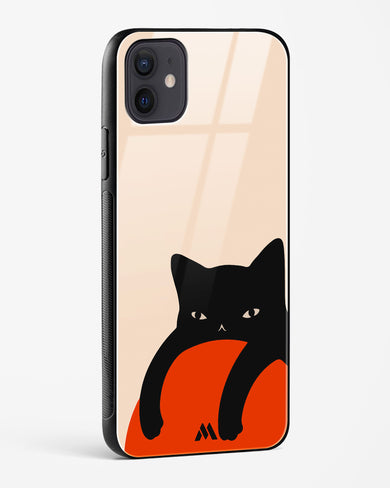 Purrfect Chill Glass Case Phone Cover (Apple)