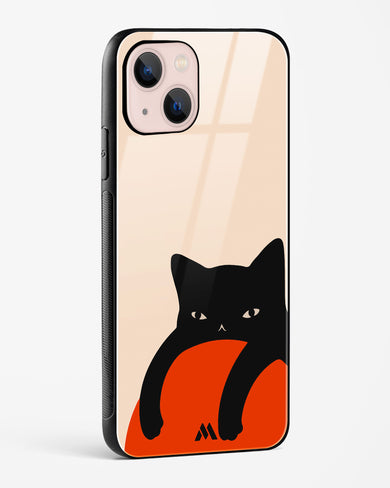 Purrfect Chill Glass Case Phone Cover (Apple)