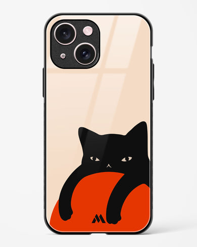 Purrfect Chill Glass Case Phone Cover (Apple)