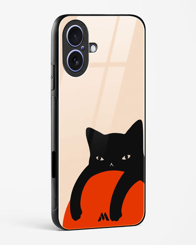 Purrfect Chill Glass Case Phone Cover (Apple)