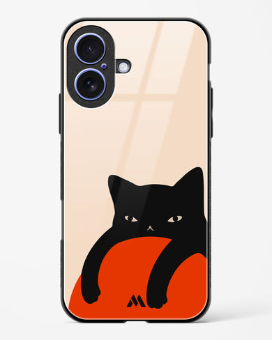 Purrfect Chill Glass Case Phone Cover (Apple)