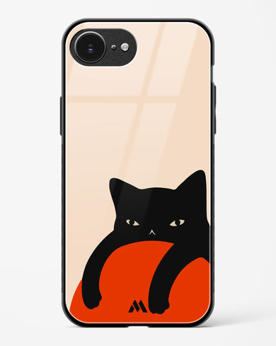 Purrfect Chill Glass Case Phone Cover (Apple)