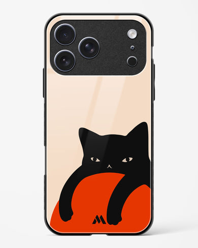 Purrfect Chill Glass Case Phone Cover (Apple)