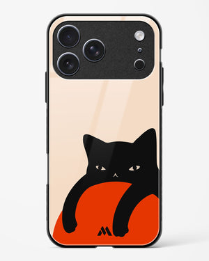 Purrfect Chill Glass Case Phone Cover (Apple)