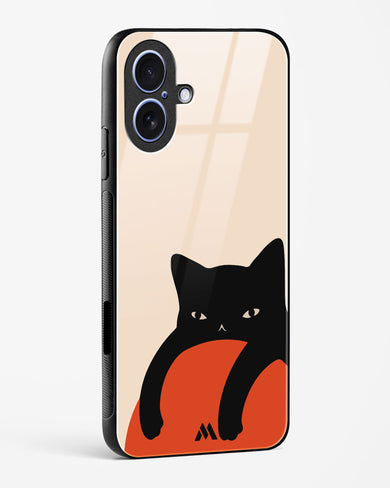 Purrfect Chill Glass Case Phone Cover (Apple)