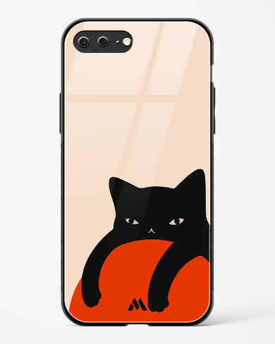 Purrfect Chill Glass Case Phone Cover (Apple)