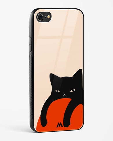 Purrfect Chill Glass Case Phone Cover (Apple)