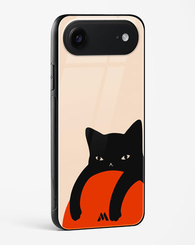 Purrfect Chill Glass Case Phone Cover (Apple)