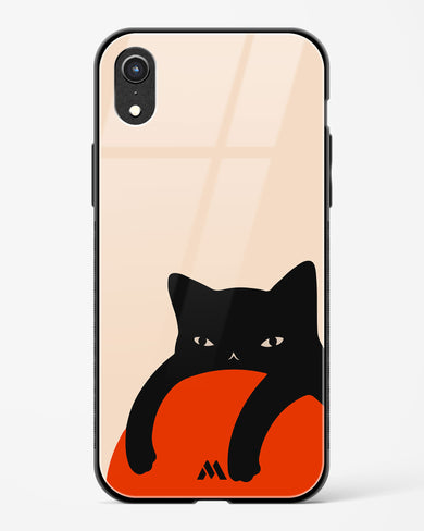 Purrfect Chill Glass Case Phone Cover (Apple)