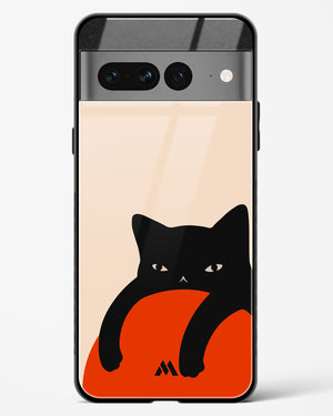 Purrfect Chill Glass Case Phone Cover (Google)