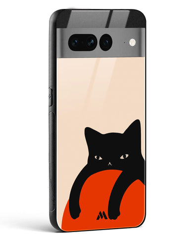 Purrfect Chill Glass Case Phone Cover (Google)