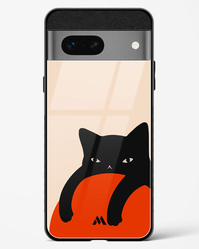 Purrfect Chill Glass Case Phone Cover (Google)