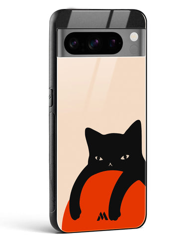 Purrfect Chill Glass Case Phone Cover (Google)