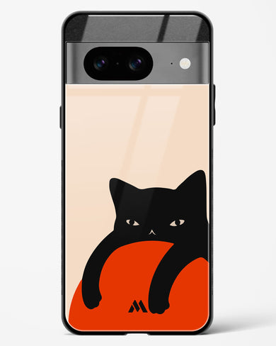 Purrfect Chill Glass Case Phone Cover (Google)