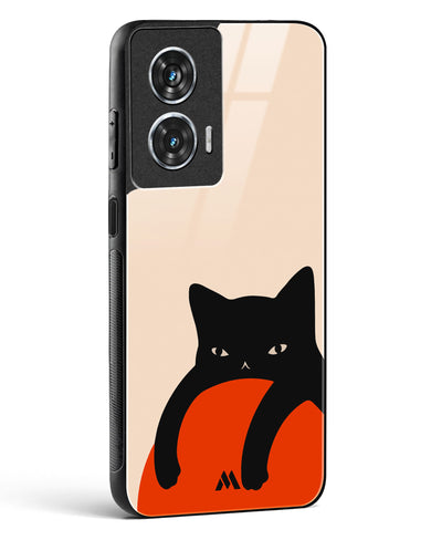 Purrfect Chill Glass Case Phone Cover (Motorola)