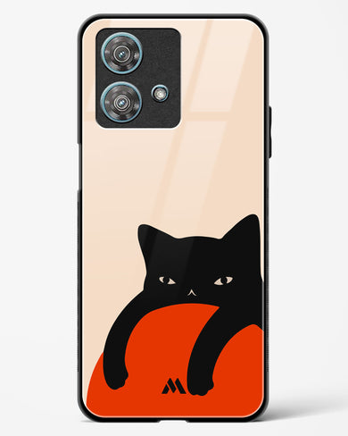 Purrfect Chill Glass Case Phone Cover (Motorola)