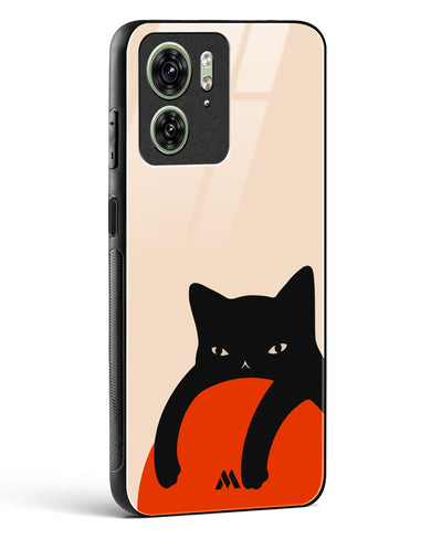 Purrfect Chill Glass Case Phone Cover (Motorola)