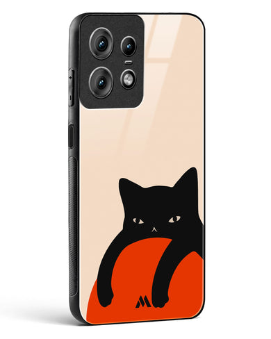 Purrfect Chill Glass Case Phone Cover (Motorola)