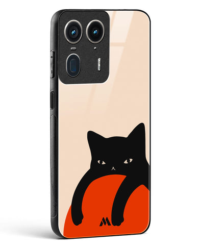 Purrfect Chill Glass Case Phone Cover (Motorola)