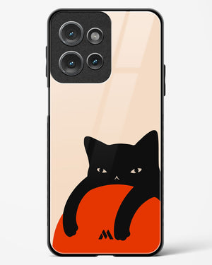 Purrfect Chill Glass Case Phone Cover (Motorola)