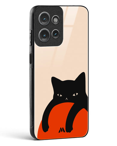 Purrfect Chill Glass Case Phone Cover (Motorola)