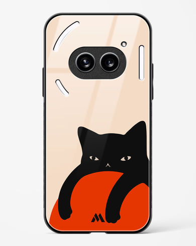 Purrfect Chill Glass Case Phone Cover (Nothing)