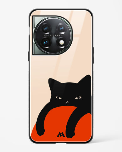 Purrfect Chill Glass Case Phone Cover (OnePlus)