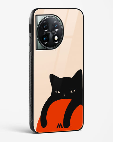 Purrfect Chill Glass Case Phone Cover (OnePlus)