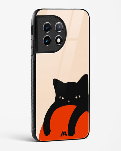 Purrfect Chill Glass Case Phone Cover (OnePlus)
