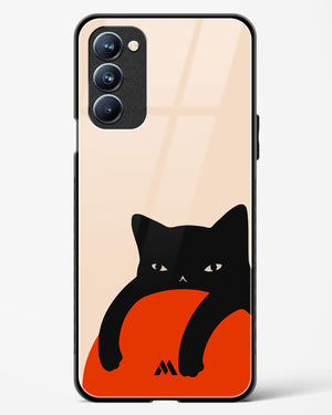 Purrfect Chill Glass Case Phone Cover (Oppo)