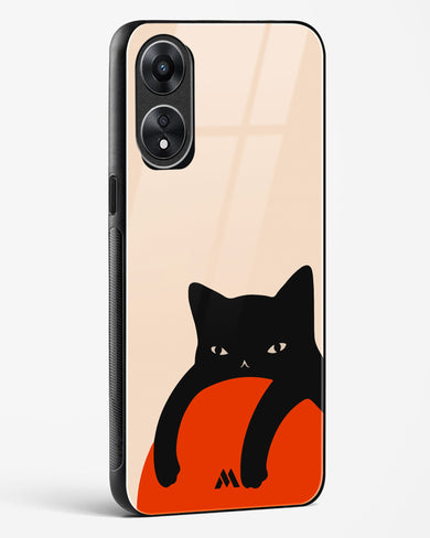 Purrfect Chill Glass Case Phone Cover (Oppo)