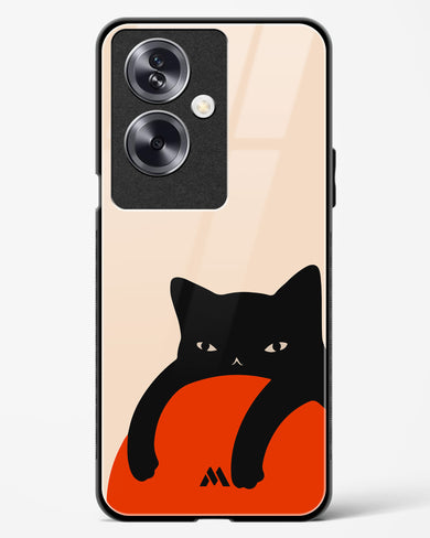 Purrfect Chill Glass Case Phone Cover (Oppo)