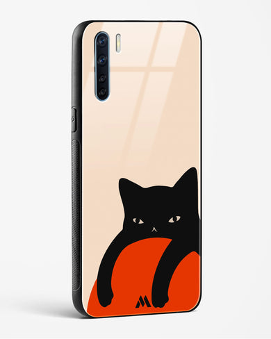 Purrfect Chill Glass Case Phone Cover (Oppo)