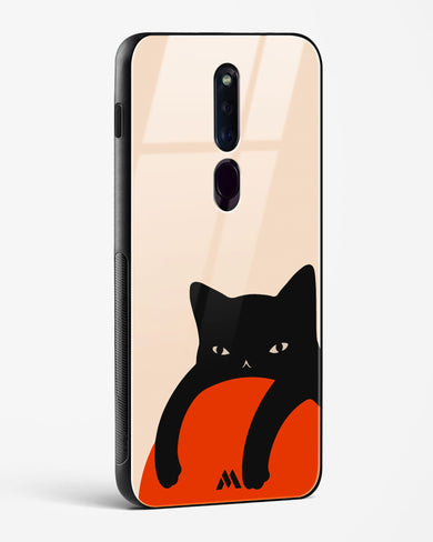 Purrfect Chill Glass Case Phone Cover (Oppo)