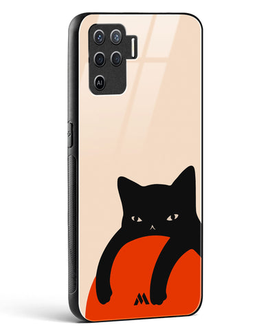 Purrfect Chill Glass Case Phone Cover (Oppo)