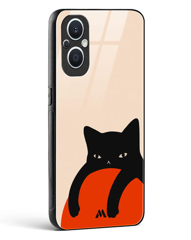 Purrfect Chill Glass Case Phone Cover (Oppo)