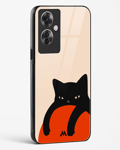 Purrfect Chill Glass Case Phone Cover (Oppo)