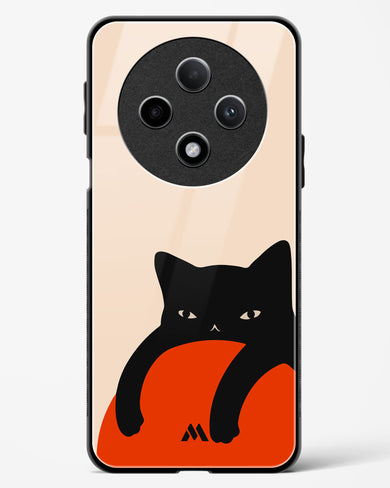 Purrfect Chill Glass Case Phone Cover (Oppo)