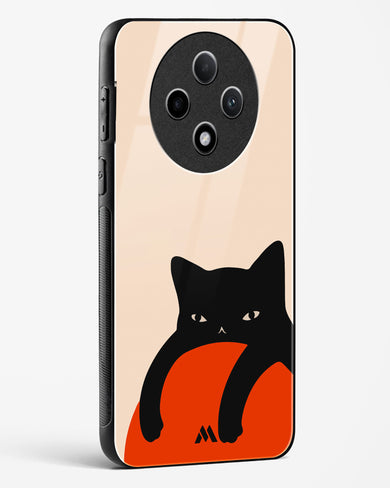 Purrfect Chill Glass Case Phone Cover (Oppo)