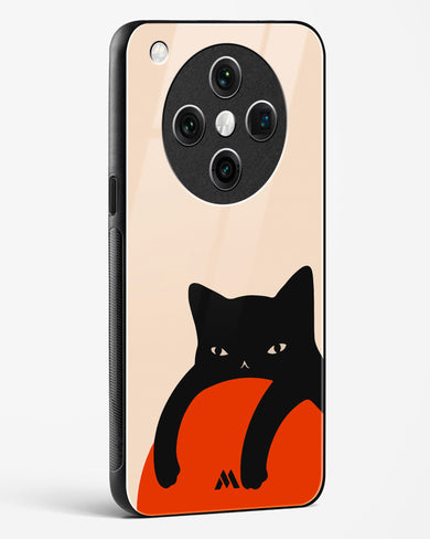 Purrfect Chill Glass Case Phone Cover (Oppo)