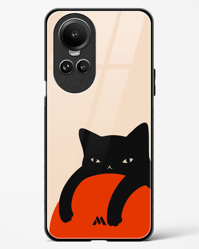 Purrfect Chill Glass Case Phone Cover (Oppo)