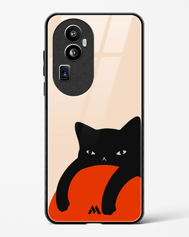 Purrfect Chill Glass Case Phone Cover (Oppo)