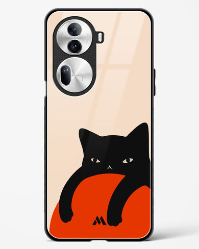 Purrfect Chill Glass Case Phone Cover (Oppo)