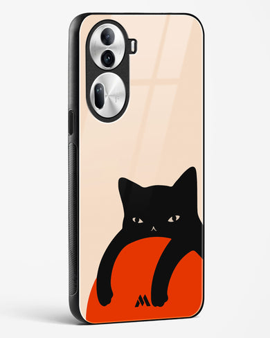 Purrfect Chill Glass Case Phone Cover (Oppo)